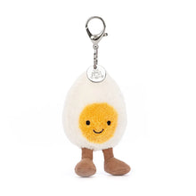 Load image into Gallery viewer, Jellycat Amuseable Happy Boiled Egg Bag Charm 18cm
