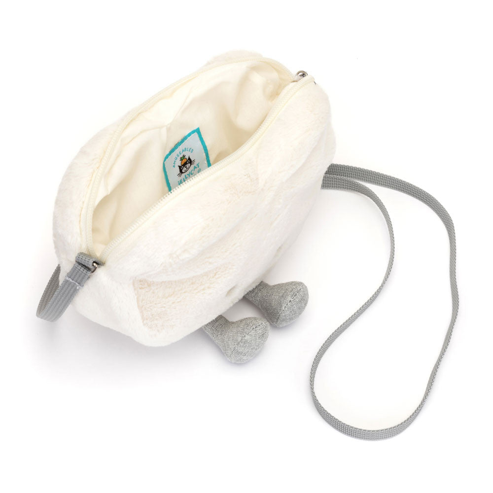 Jellycat Bag Amuseables Cream Heart 18cm