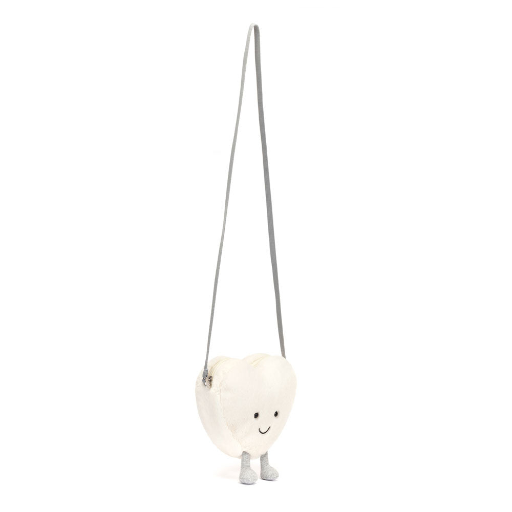 Jellycat Bag Amuseables Cream Heart 18cm