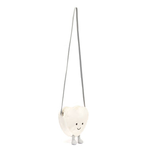 Jellycat Bag Amuseables Cream Heart 18cm