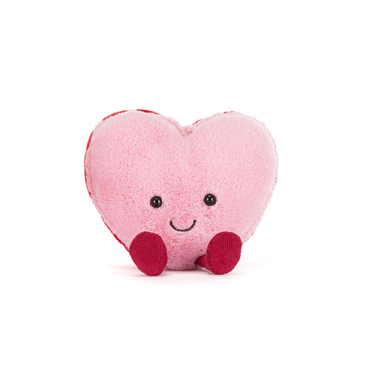 Jellycat Amuseables Colette Heart Macaron 13cm