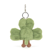Load image into Gallery viewer, Jellycat Amuseables Siofra Shamrock Bag Charm 10cm
