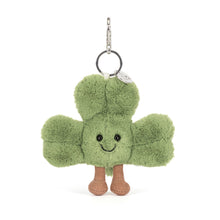 Load image into Gallery viewer, Jellycat Amuseables Siofra Shamrock Bag Charm 10cm
