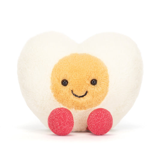 Jellycat Amuseables Heart Boiled Egg 10cm