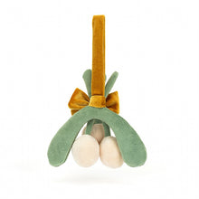 Load image into Gallery viewer, Jellycat Christmas Amuseable Mistletoe 17cm
