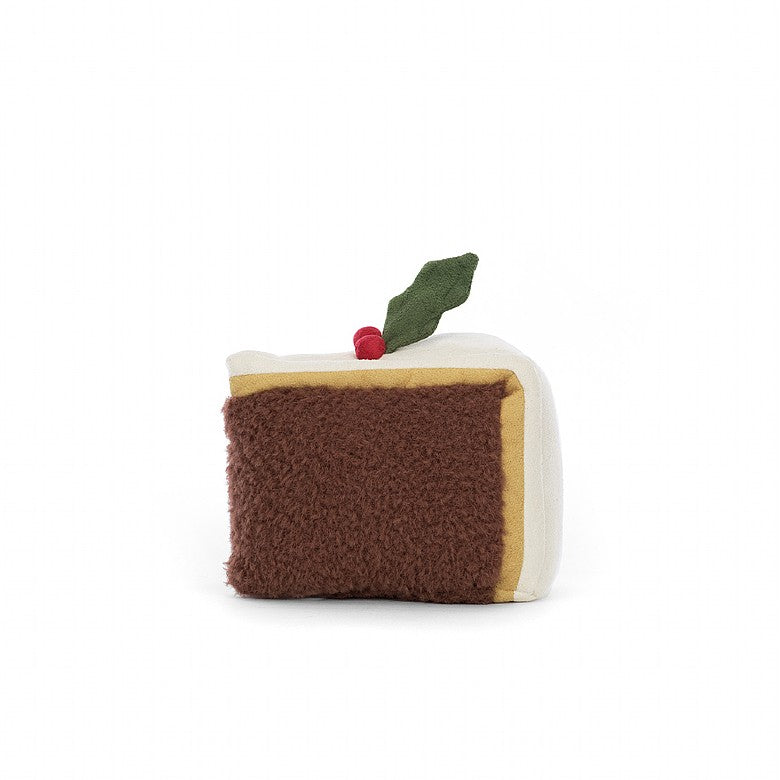 Jellycat Amuseable Slice Of Christmas Cake 10cm