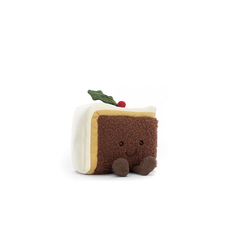 Jellycat Amuseable Slice Of Christmas Cake 10cm*