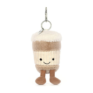 Jellycat Amuseable Bag Charm Coffee-To-Go 18cm