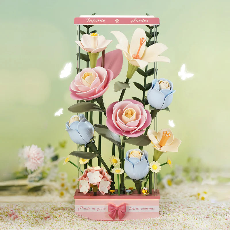 Robotime Blooming Bouquet Box 46 cm
