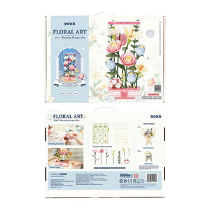 Robotime Blooming Bouquet Box 46 cm