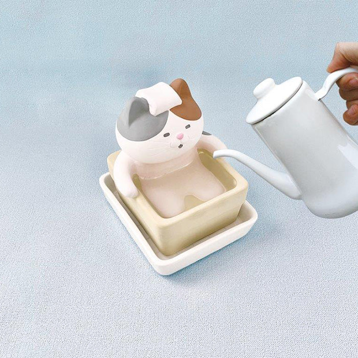 Decole Bath Mascot Humidifier - Calico Cat