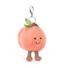 Load image into Gallery viewer, Jellycat Amuseables Peach Bag Charm 9cm

