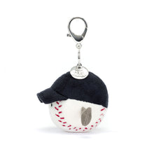 Load image into Gallery viewer, Jellycat Bag Charm Amuseables Sports Baseball 12cm
