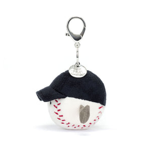 Jellycat Bag Charm Amuseables Sports Baseball 12cm