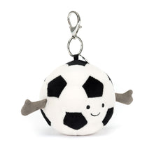 Load image into Gallery viewer, Jellycat Bag Charm Amuseables Sports Football 16cm
