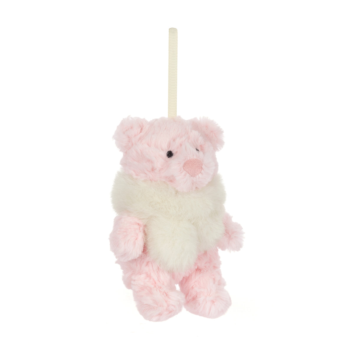 Jellycat Leola Bear Winter Warmer Decoration 10cm