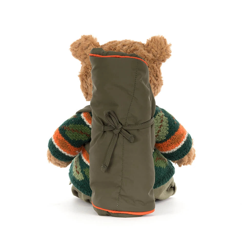 Jellycat Bartholomew Bear ‘Hiking’ (Outdoors) 26cm [Coming Soon]