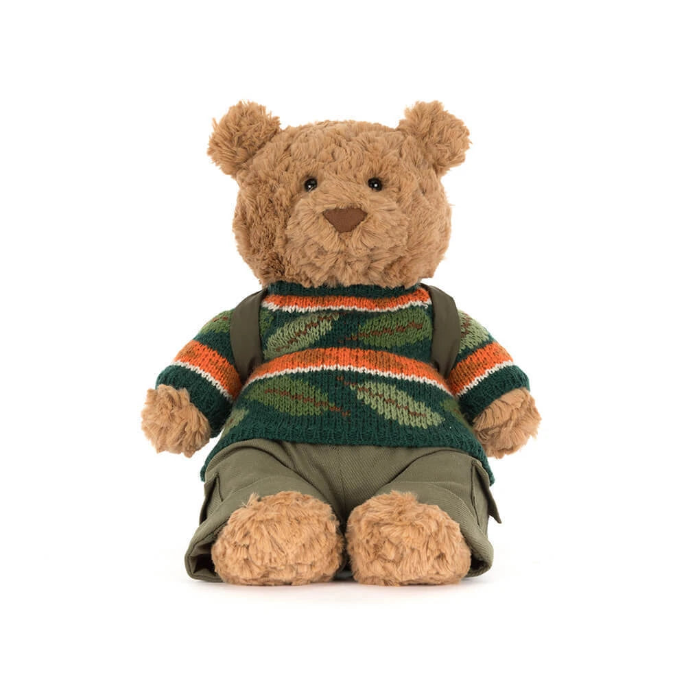 Jellycat Bartholomew Bear ‘Hiking’ (Outdoors) 26cm [Coming Soon]