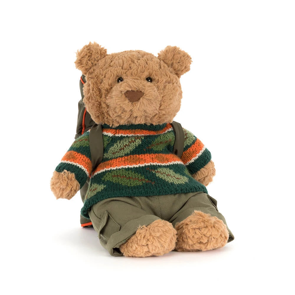 Jellycat Bartholomew Bear ‘Hiking’ (Outdoors) 26cm [Coming Soon]
