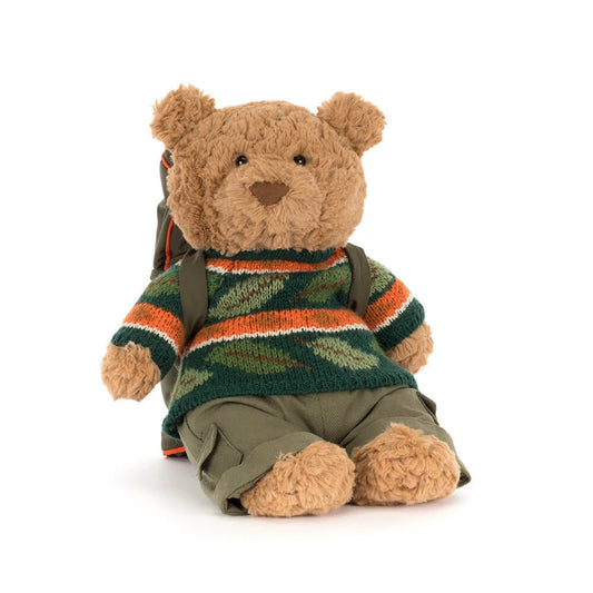 Jellycat Bartholomew Bear ‘Hiking’ (Outdoors) 26cm