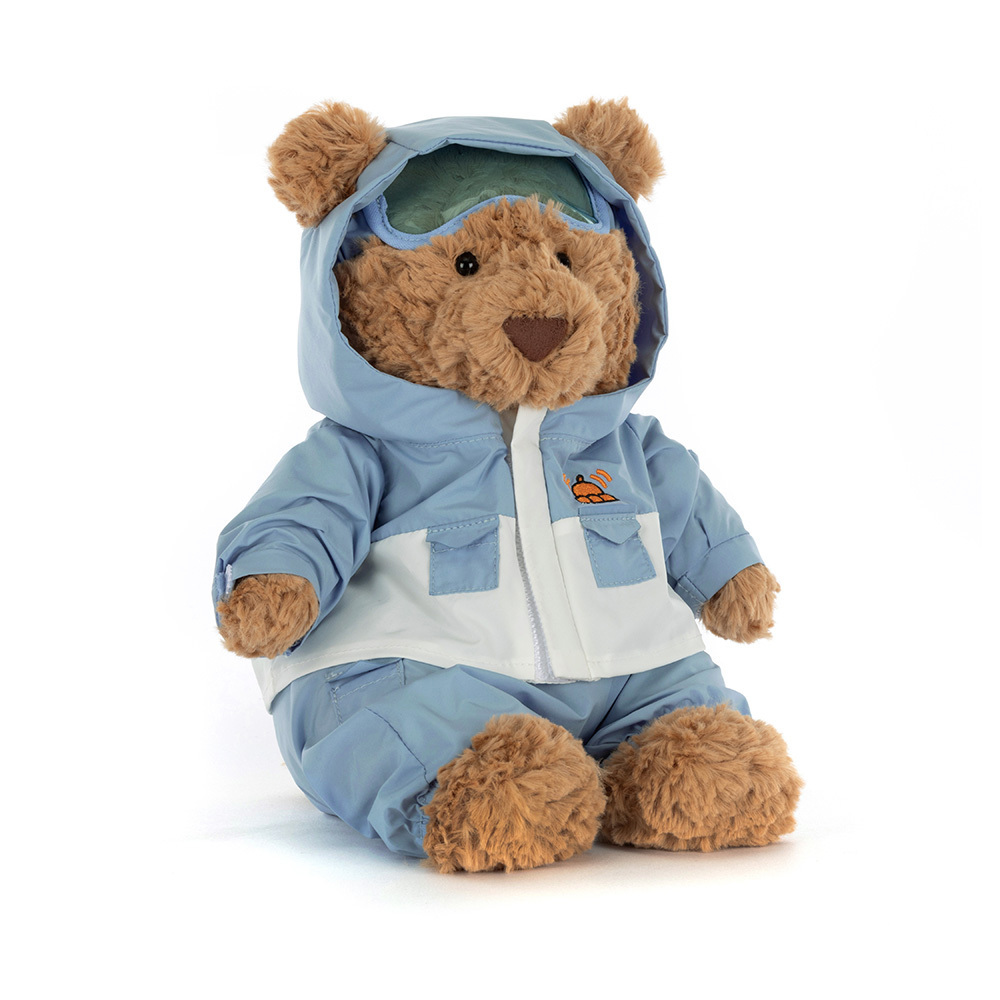 Jellycat Bartholomew Bear Snow Suit 26cm