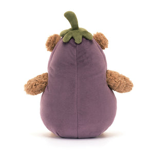 Jellycat Bartholomew Bear Aubergine (Eggplant) 30cm