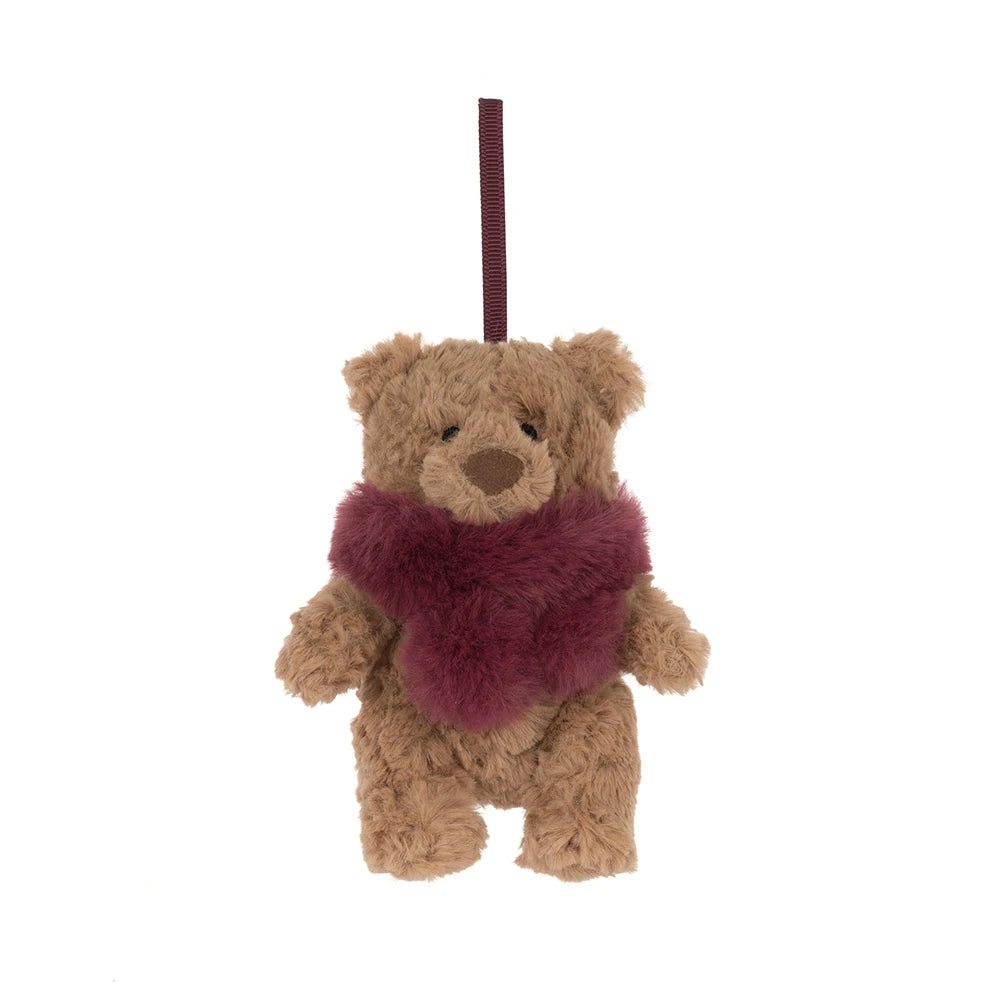 Jellycat Bartholomew Bear Winter Warmer Decoration 10cm [Coming Soon]