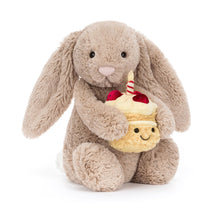 Load image into Gallery viewer, Jellycat Bashful Beige Birthday Bunny 31cm
