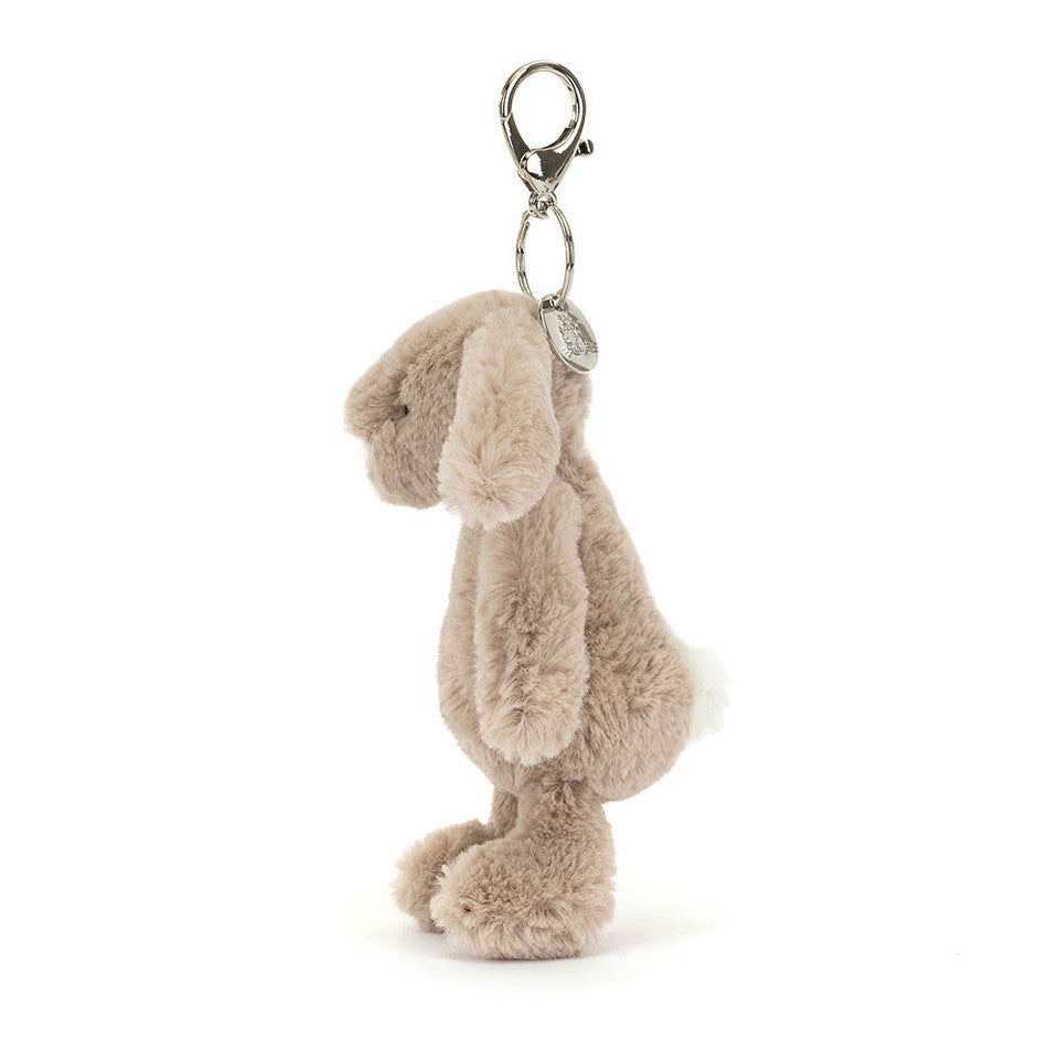 Jellycat Bag Charm Bashful Beige Bunny New Design 18cm
