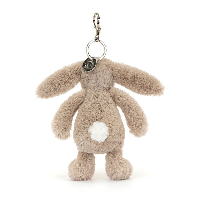 Jellycat Bag Charm Bashful Beige Bunny New Design 18cm
