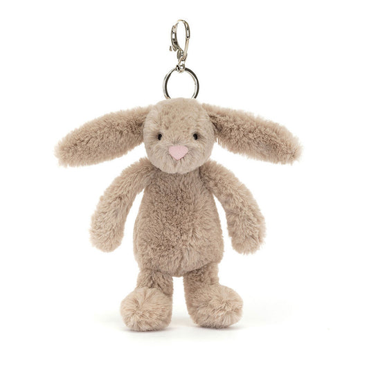 Jellycat Bag Charm Bashful Beige Bunny New Design 18cm