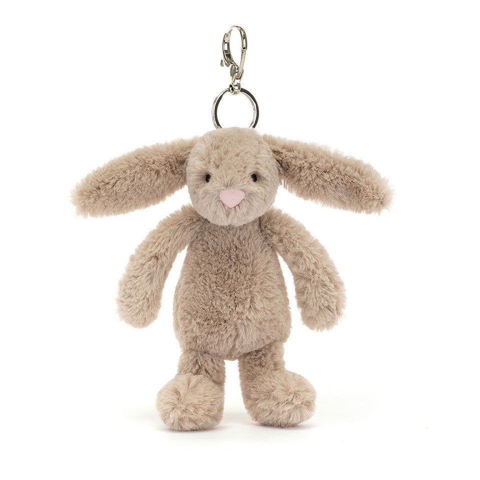 Jellycat Bashful Beige Bunny Bag Charm New Design 18cm