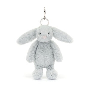 Jellycat Bashful Silver Bunny Bag Charm 18cm