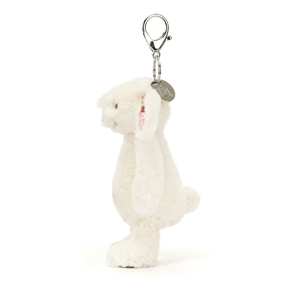 Jellycat Bag Charm Blossom Cream Bunny 'Berry' 13cm
