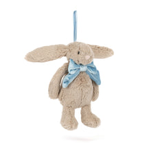 Load image into Gallery viewer, Jellycat Bashful Beige Bunny Decoration
