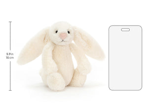 Jellycat Bashful Bunny Cream Little (Small) 18cm – MeeQ