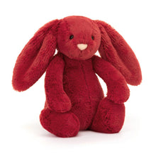 Load image into Gallery viewer, Jellycat Bashful Bunny Cranberry Little 18cm
