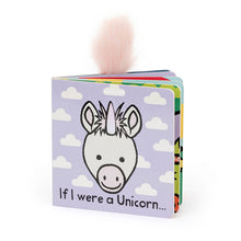 Load image into Gallery viewer, Jellycat Book If I Were A Unicorn Board Book
