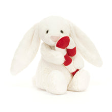 Load image into Gallery viewer, Jellycat Bashful Bunny with Candy Cane 18cm
