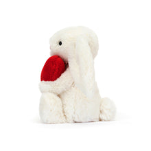 Load image into Gallery viewer, Jellycat Red Love Heart Bunny Small 18cm
