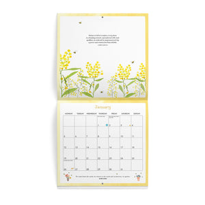 Affirmations - 2026 Bee Wall Calender