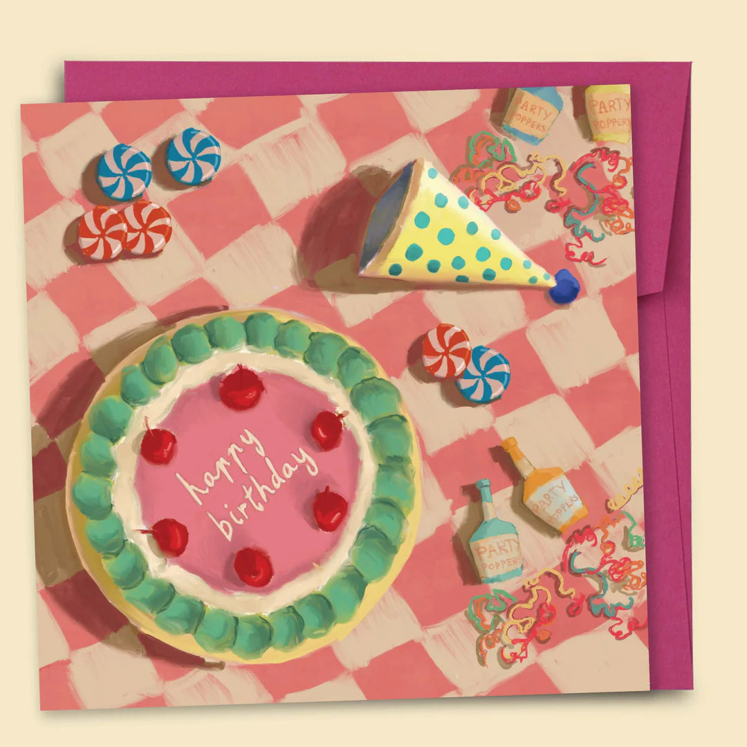 Papernest Happy Birthday Cake Card