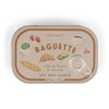 Paddywax Bistro French Baguette Printed Tin Candle - Rosemary Thyme 4.5oz 127g