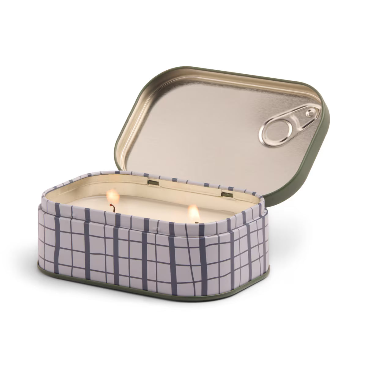 Paddywax Bistro Olive Printed Tin Candle - Fig & Olive 4.5oz/127g