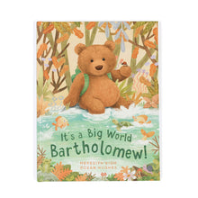 Load image into Gallery viewer, Jellycat Book It&#39;s A Big World Bartholomew Book
