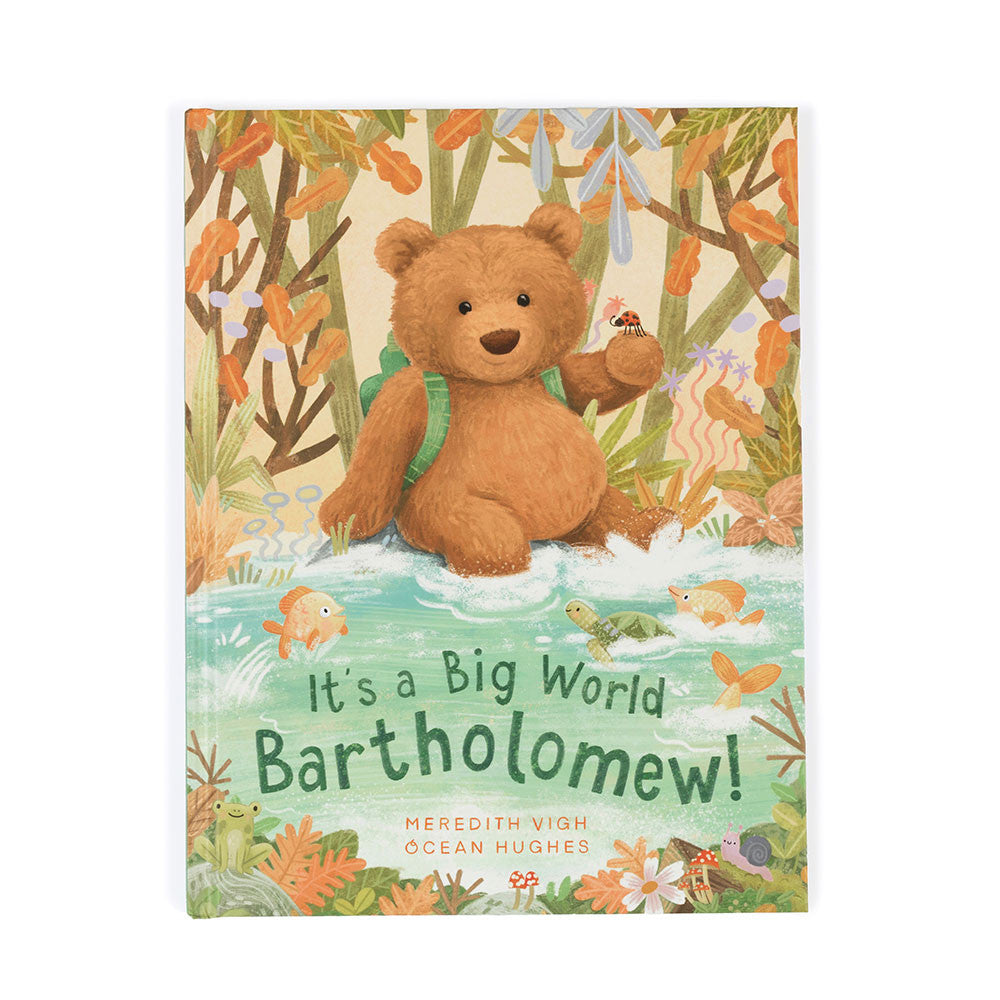 Jellycat Book It's A Big World Bartholomew Book