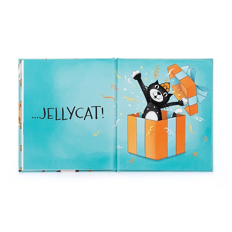 Jellycat Book All Kinds of Cats 22cm