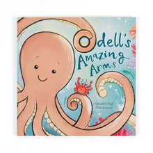 Load image into Gallery viewer, Jellycat Book Odell&#39;s Amazing Arms 25cm
