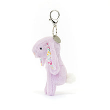 Load image into Gallery viewer, Jellycat Bag Charm Bashful Bunny Blossom Jasmine 17cm
