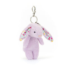 Load image into Gallery viewer, Jellycat Bag Charm Bashful Bunny Blossom Jasmine 17cm
